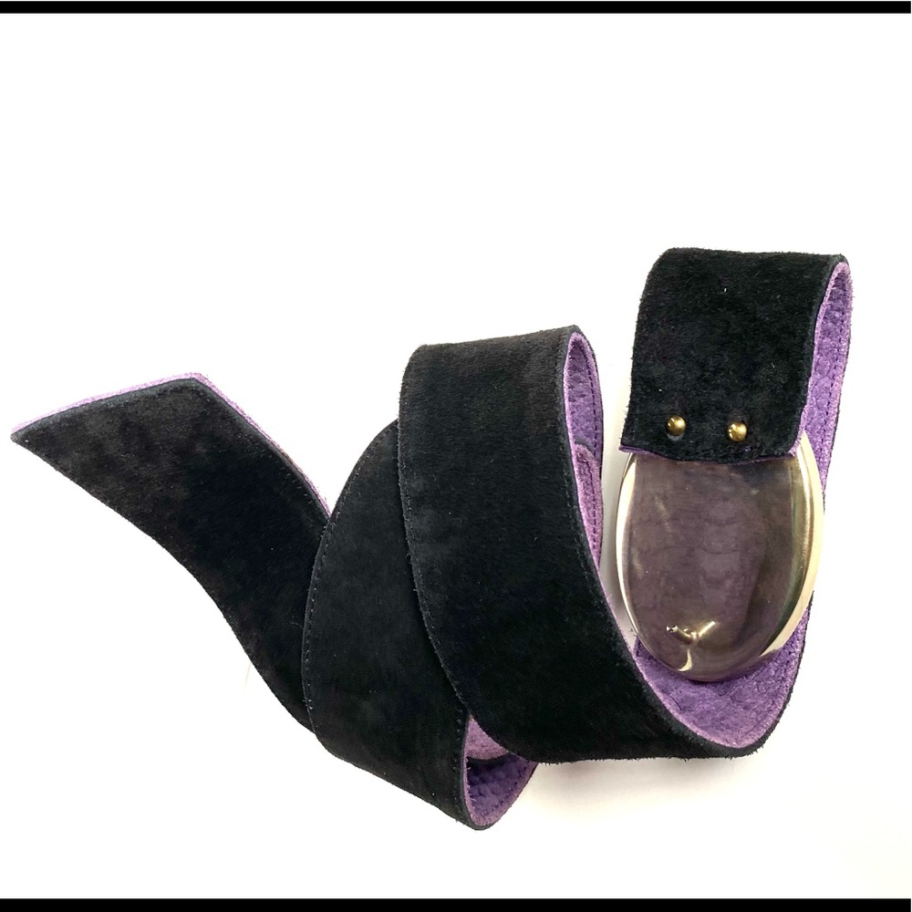 LAS Penelope Purple Statement Belt - Picture 3 of 6